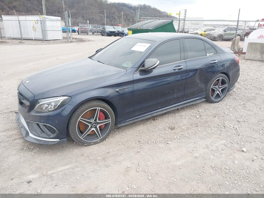 VIN 55SWF6EB6HU215481 2017 MERCEDES-BENZ AMG C 43 4MATIC