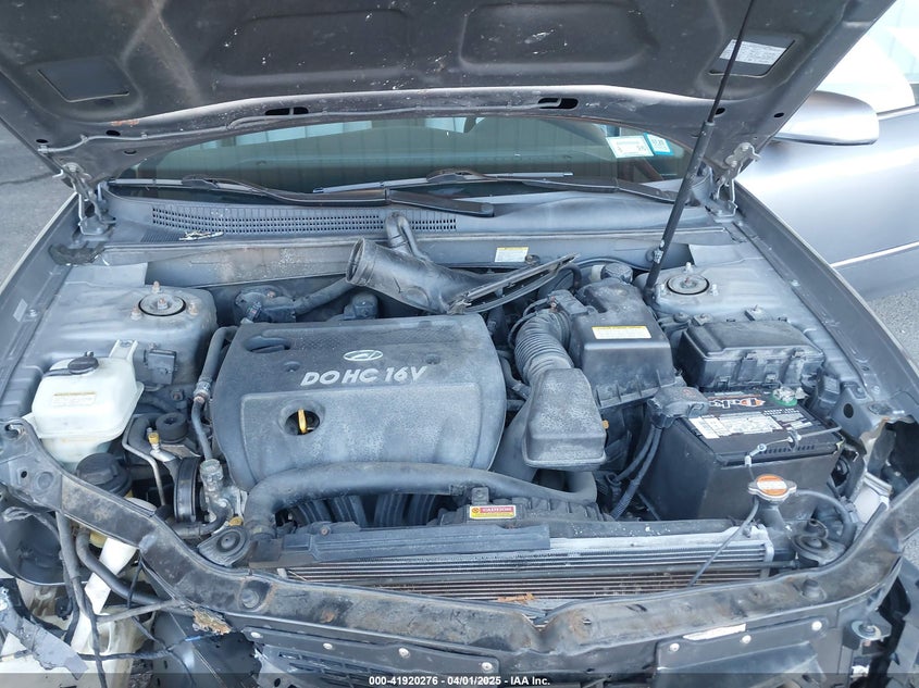 2008 HYUNDAI SONATA VIN: 5NPEU46C88H367861