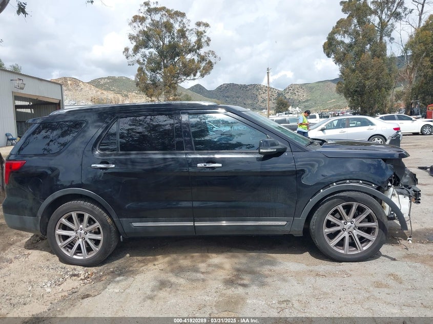 2016 FORD EXPLORER VIN: 1FM5K7F87GGC24692