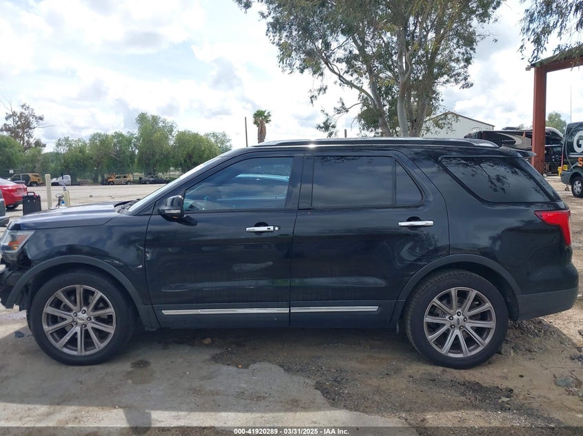 2016 FORD EXPLORER VIN: 1FM5K7F87GGC24692