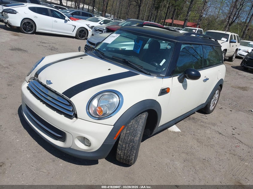 2012 MINI COOPER CLUBMAN VIN: WMWZF3C52CT189930