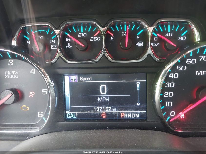 2016 Chevrolet Silverado 1500 1Lt/2Lt VIN: 1GCNKREC7GZ274101 Lot: 41920720