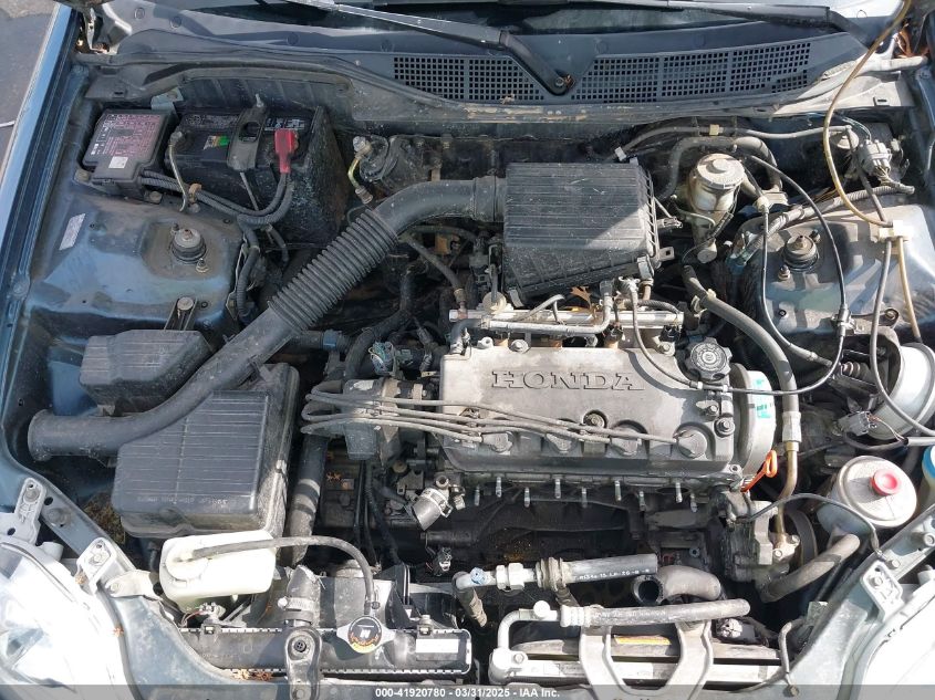 1996 Honda Civic Lx VIN: 1HGEJ6607TL045471 Lot: 41920780