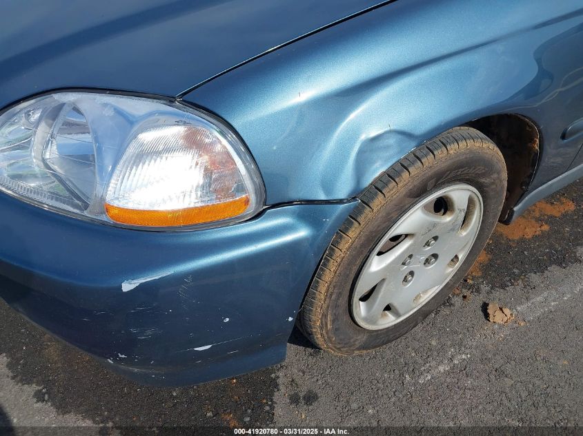 1996 Honda Civic Lx VIN: 1HGEJ6607TL045471 Lot: 41920780