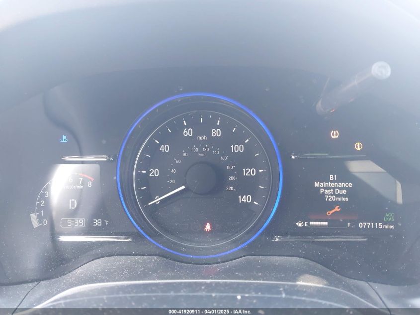 2021 Honda Hr-V Awd Ex VIN: 3CZRU6H52MM751838 Lot: 41920911