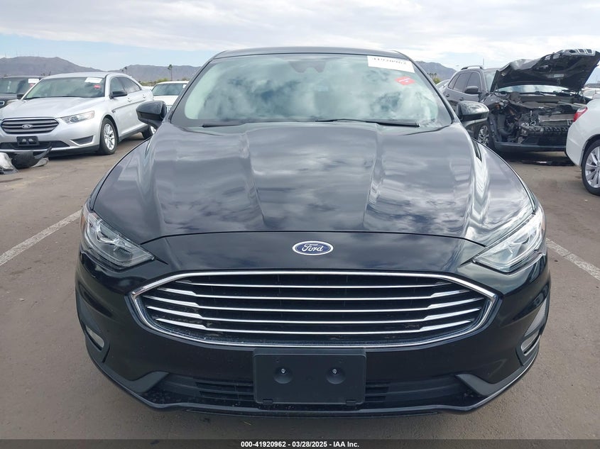 2019 Ford Fusion Se VIN: 3FA6P0HDXKR184031 Lot: 41920962