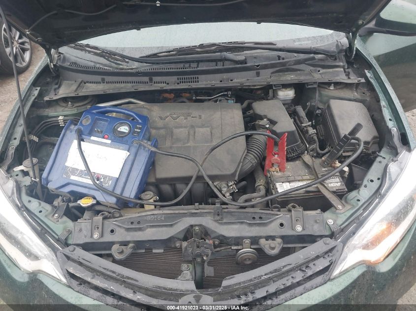 2016 Toyota Corolla Le VIN: 2T1BURHE9GC704456 Lot: 41921023