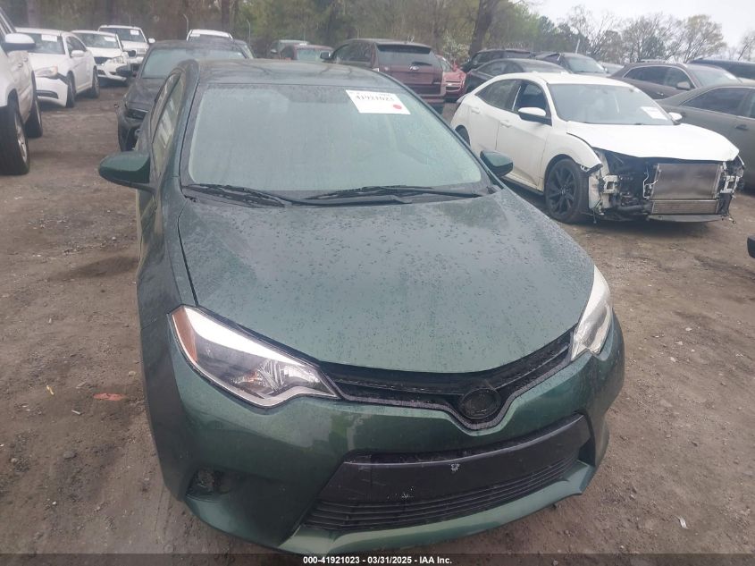 2016 Toyota Corolla Le VIN: 2T1BURHE9GC704456 Lot: 41921023