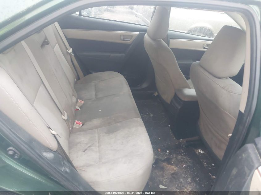 2016 Toyota Corolla Le VIN: 2T1BURHE9GC704456 Lot: 41921023