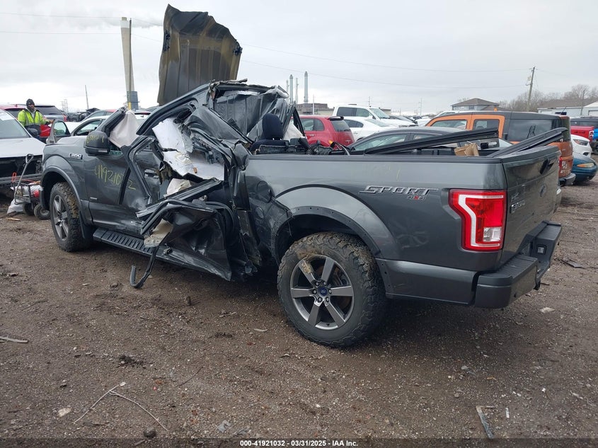 2017 FORD F-150 VIN: 1FTEW1EG0HFB78127