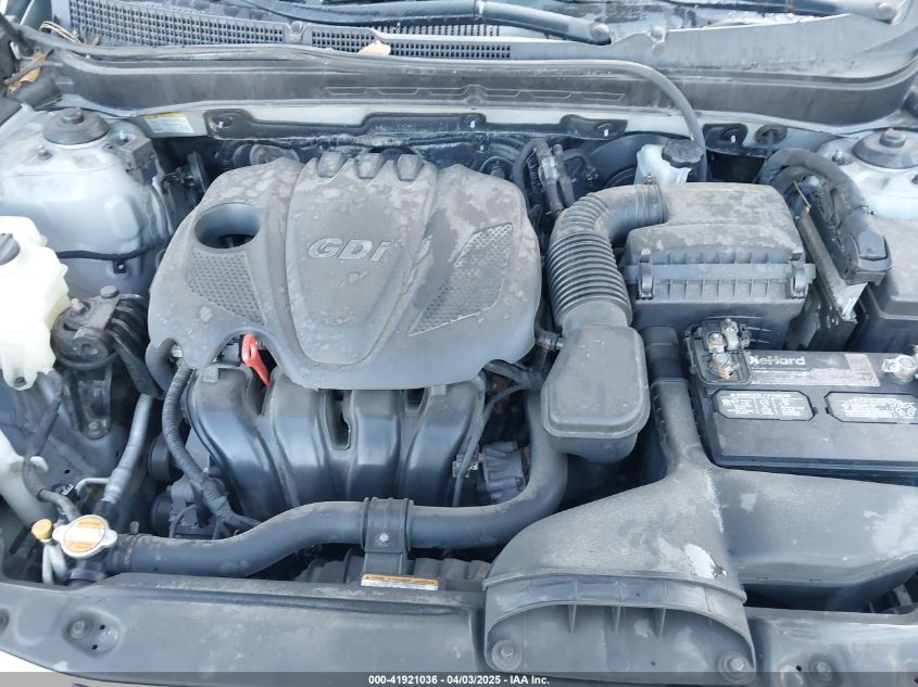 2013 Hyundai Sonata Gls VIN: 5NPEB4AC7DH529809 Lot: 41921036