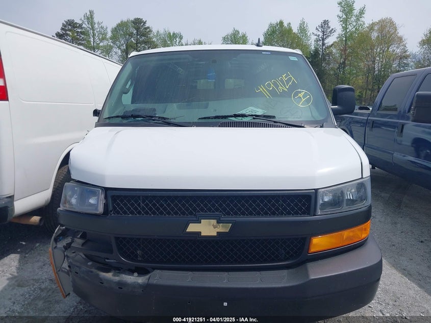 2021 CHEVROLET EXPRESS G2500 VIN: 1GCWGBFP9M1258233