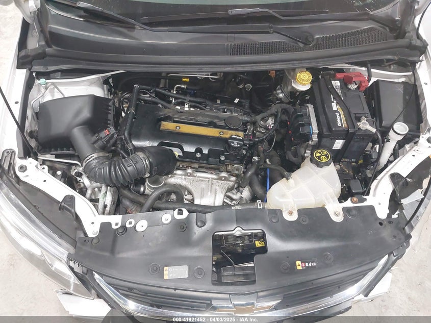 2020 CHEVROLET SONIC VIN: 1G1JG6SB9L4110004