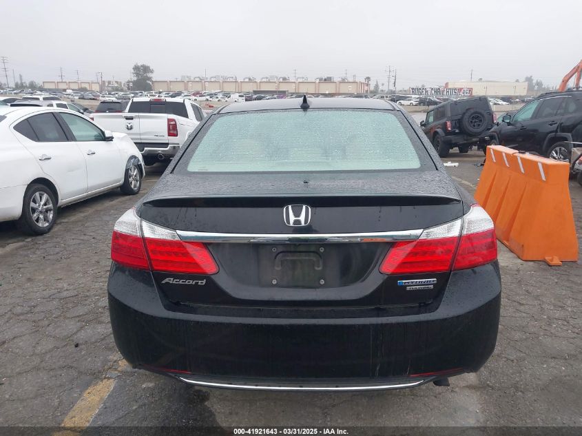 2014 Honda Accord Hybrid Touring VIN: 1HGCR6F77EA006682 Lot: 41921643