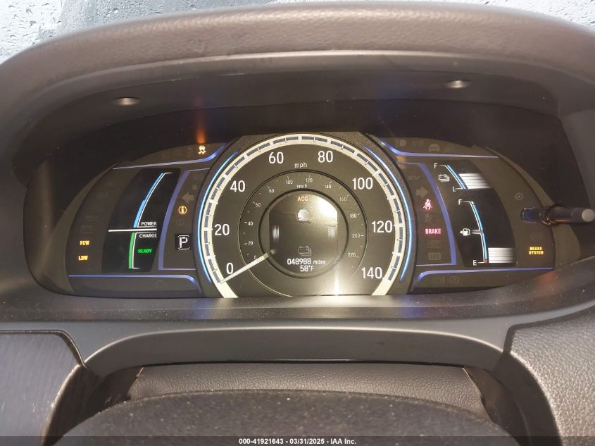 2014 Honda Accord Hybrid Touring VIN: 1HGCR6F77EA006682 Lot: 41921643