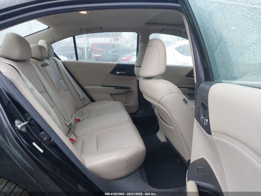 2014 Honda Accord Hybrid Touring VIN: 1HGCR6F77EA006682 Lot: 41921643