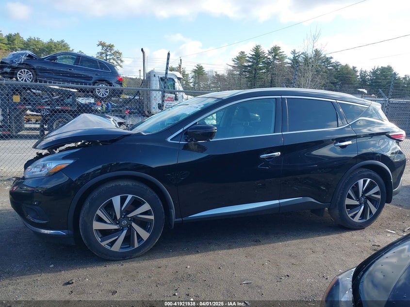 2018 NISSAN MURANO VIN: 5N1AZ2MH3JN186056