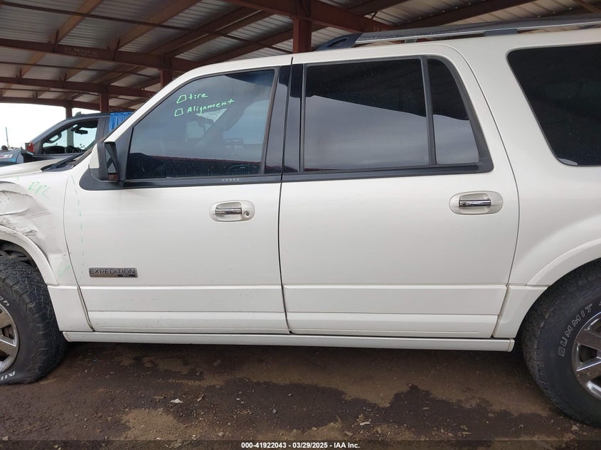 2008 FORD EXPEDITION EL VIN: 1FMFK205X8LA08561