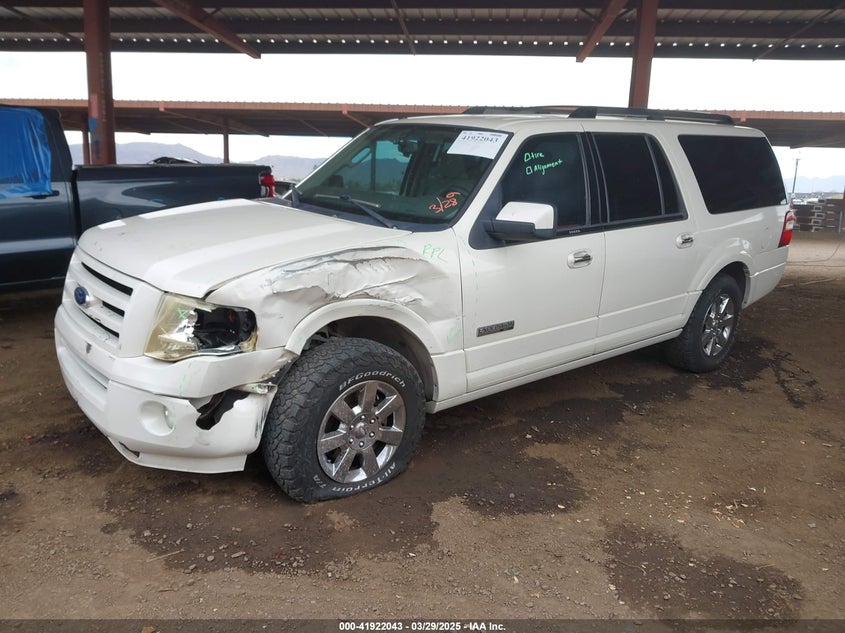 2008 FORD EXPEDITION EL VIN: 1FMFK205X8LA08561