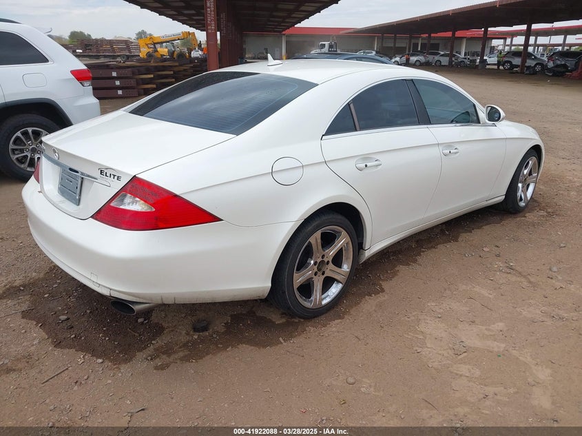 2007 MERCEDES-BENZ CLS 550 VIN: WDDDJ72X27A107823