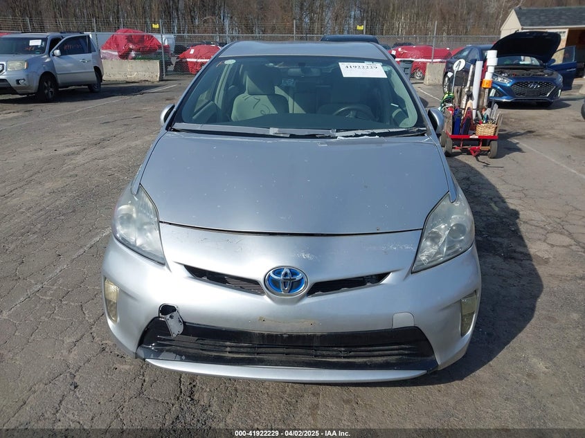 2011 TOYOTA PRIUS VIN: JTDKN3DU7B5327736