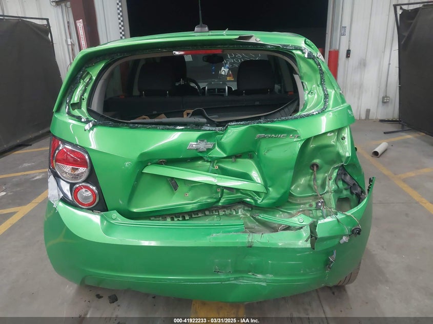 2016 CHEVROLET SONIC VIN: 1G1JC6SH8G4150595