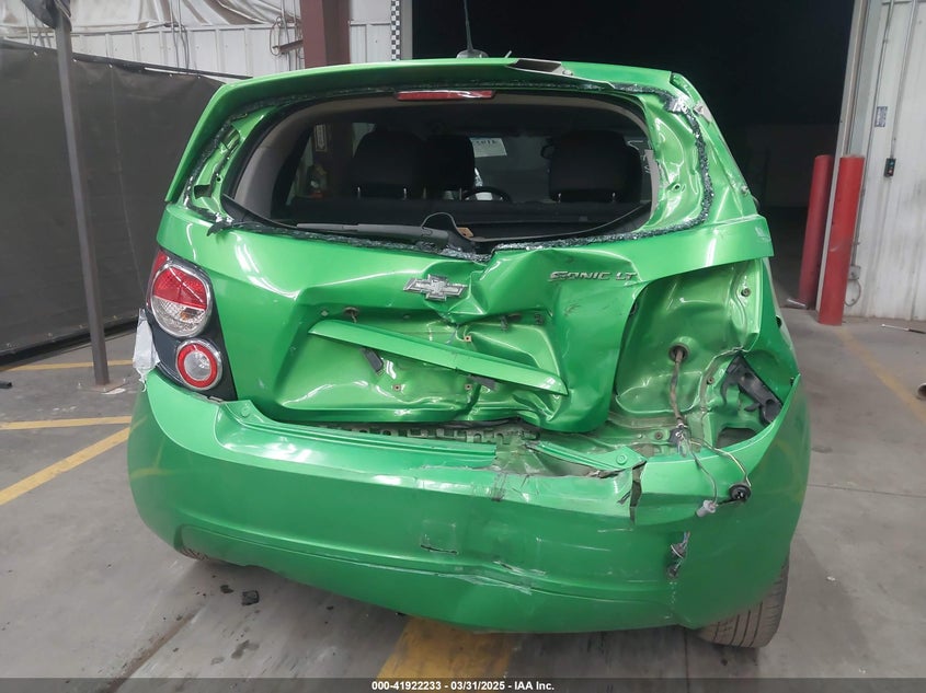 2016 CHEVROLET SONIC VIN: 1G1JC6SH8G4150595