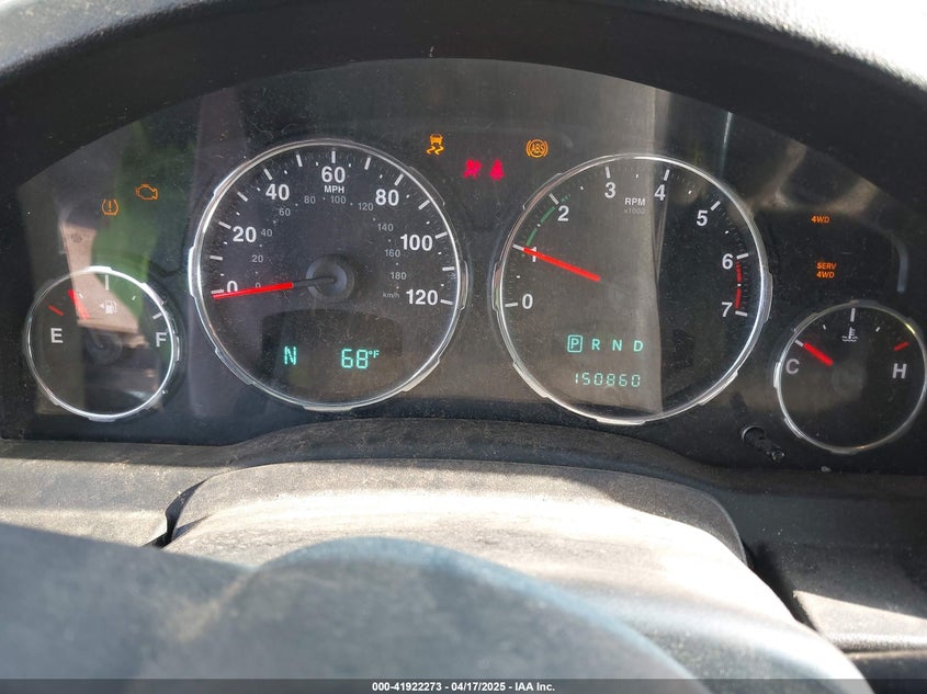 2012 JEEP LIBERTY VIN: 1C4PJMAK1CW177693