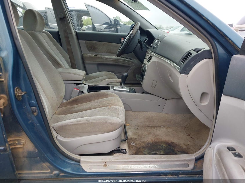 2006 HYUNDAI SONATA VIN: 5NPEU46F66H097617
