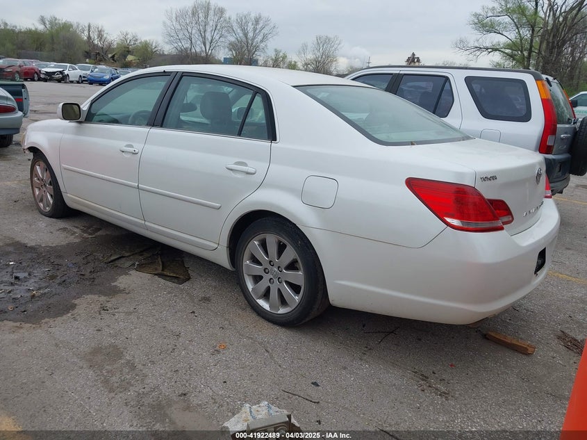 2006 TOYOTA AVALON VIN: 4T1BK36B86U161321