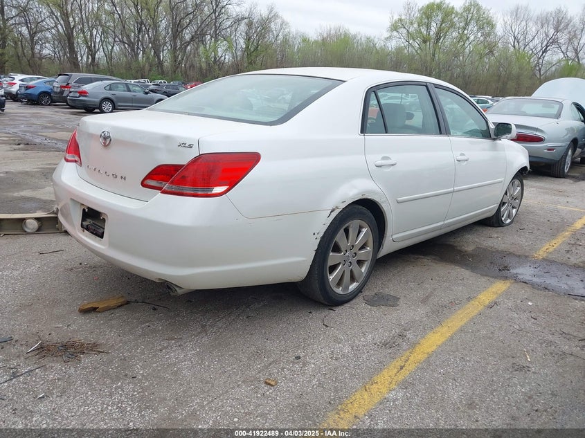 2006 TOYOTA AVALON VIN: 4T1BK36B86U161321