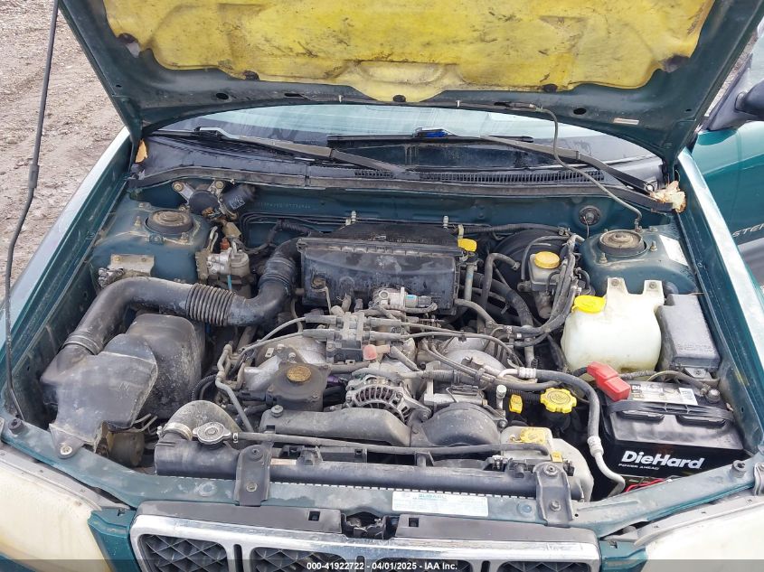 2001 Subaru Forester L VIN: JF1SF63501G733293 Lot: 41922722