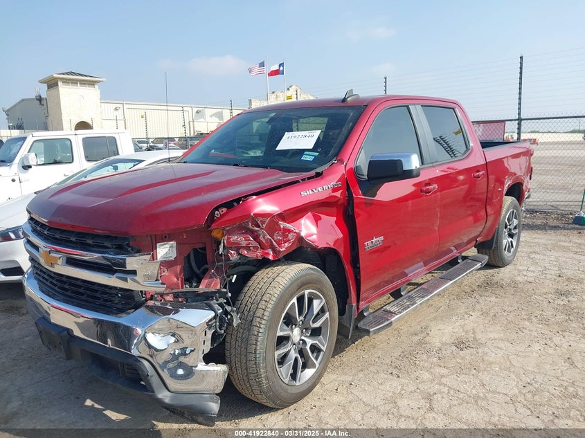 2020 CHEVROLET SILVERADO 1500 VIN: 3GCPWCED2LG272737