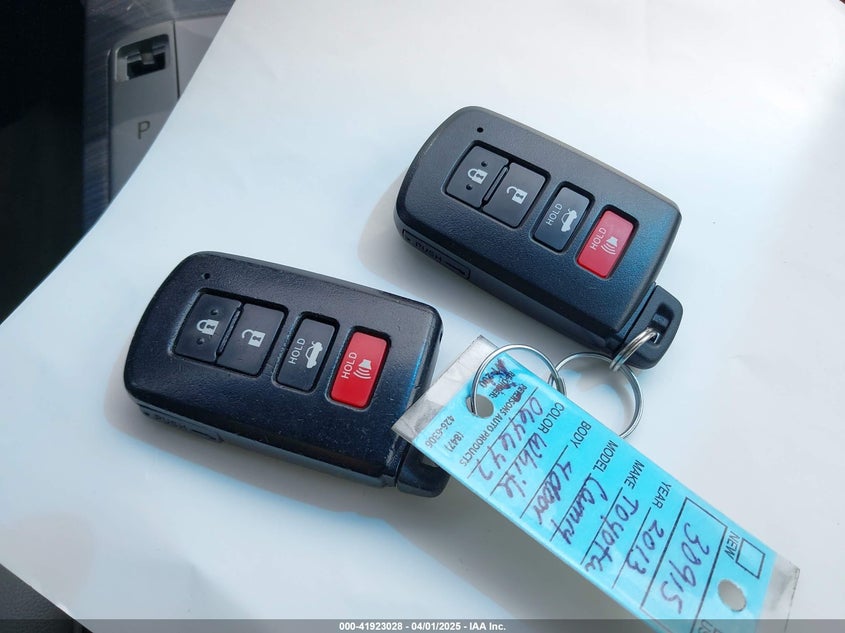 2013 TOYOTA CAMRY VIN: 4T1BD1FK8DU064647