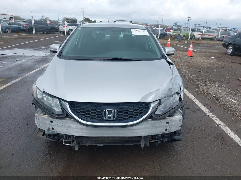 2014 HONDA CIVIC VIN: 19XFB2F54EE256806