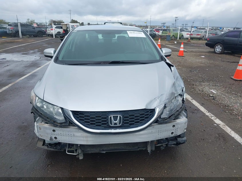 2014 HONDA CIVIC VIN: 19XFB2F54EE256806