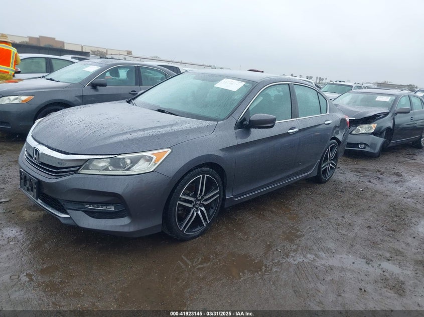2016 HONDA ACCORD VIN: 1HGCR2F58GA079960