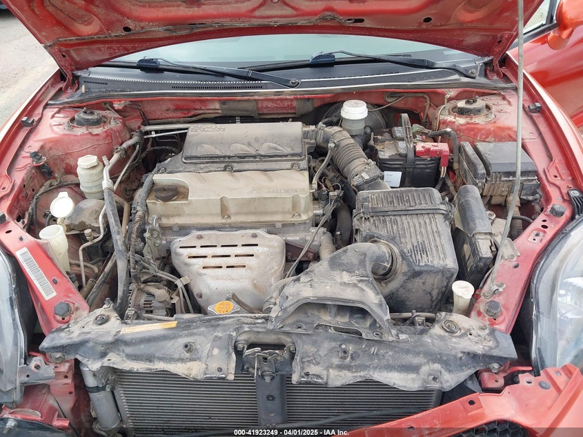2008 MITSUBISHI ECLIPSE VIN: 4A3AK24F68E041429