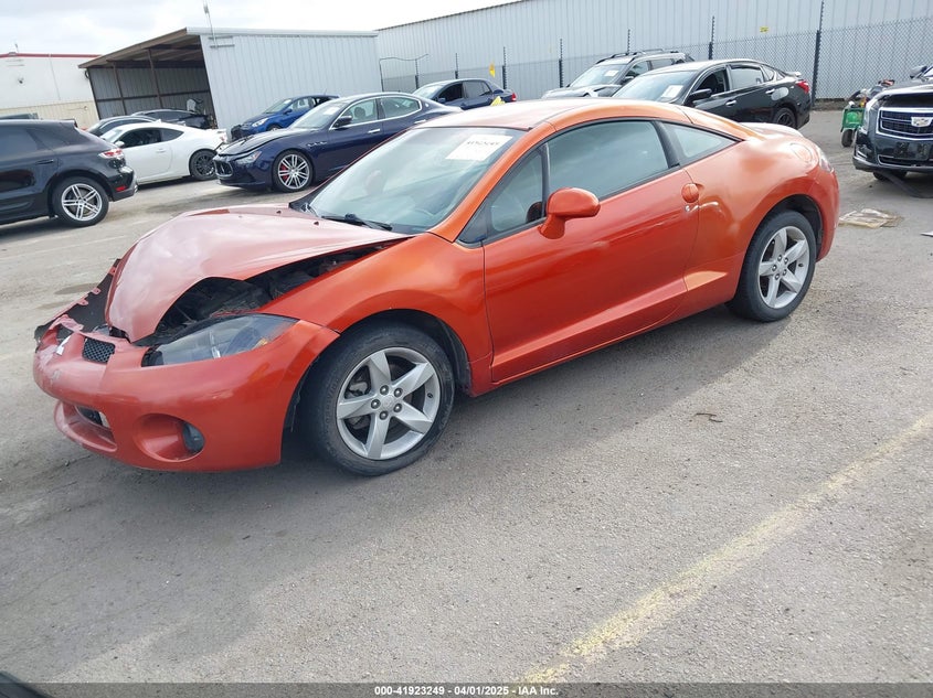 2008 MITSUBISHI ECLIPSE VIN: 4A3AK24F68E041429