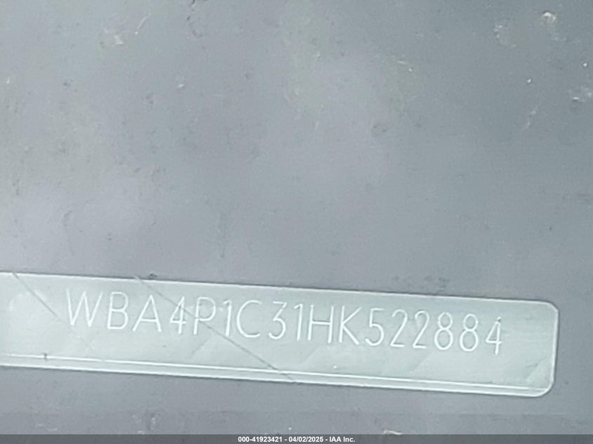 2017 BMW 440I - WBA4P1C31HK522884