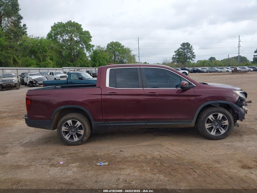 2019 HONDA RIDGELINE RTL - 5FPYK3F57KB043506