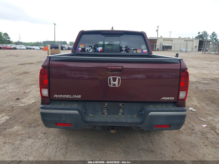 2019 HONDA RIDGELINE RTL - 5FPYK3F57KB043506
