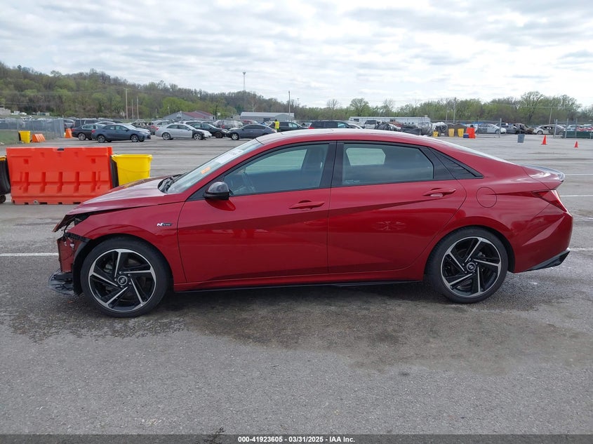 2023 HYUNDAI ELANTRA VIN: KMHLR4AF8PU604133
