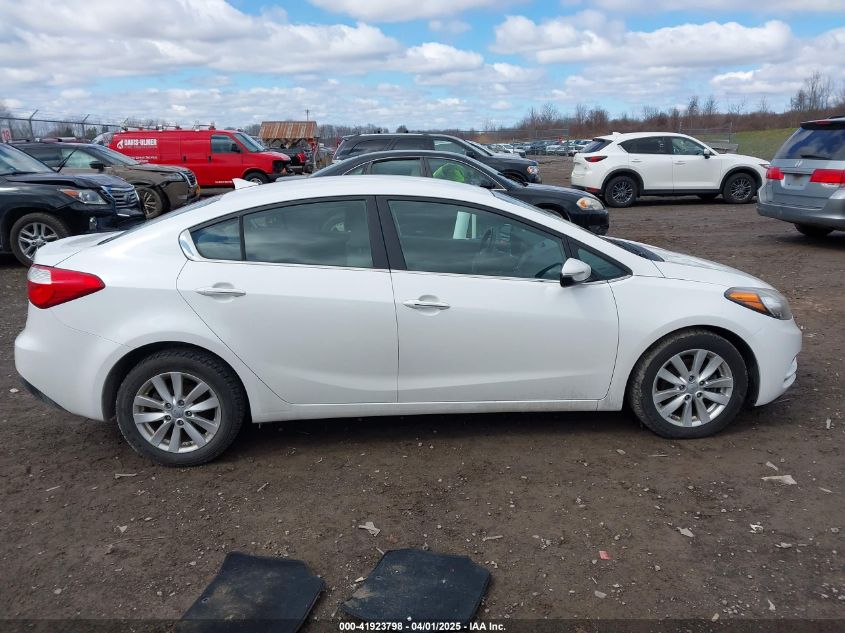 2014 Kia Forte Ex VIN: KNAFX4A8XE5050378 Lot: 41923798