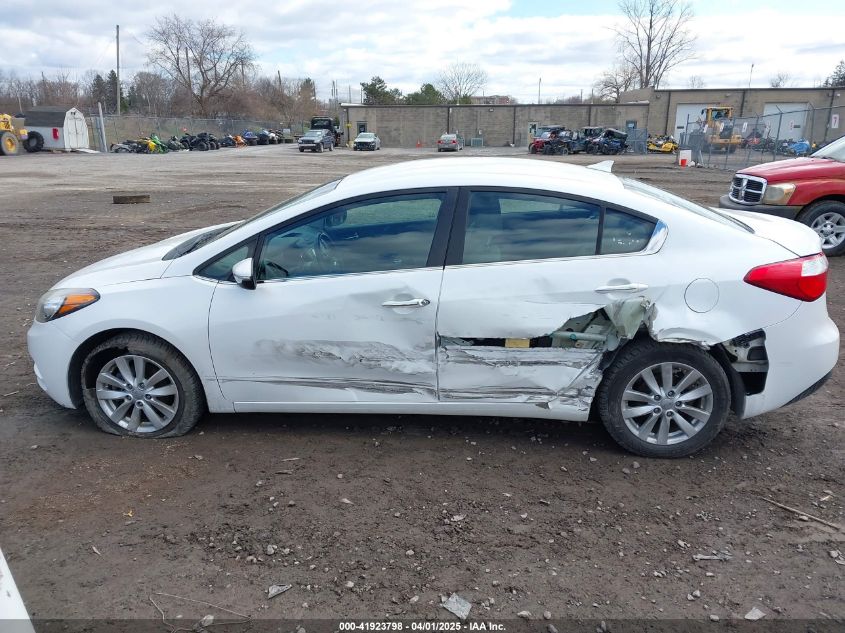 2014 Kia Forte Ex VIN: KNAFX4A8XE5050378 Lot: 41923798