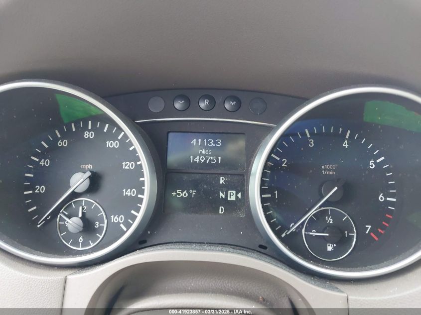 2007 Mercedes-Benz Ml 350 4Matic VIN: 4JGBB86EX7A224705 Lot: 41953431