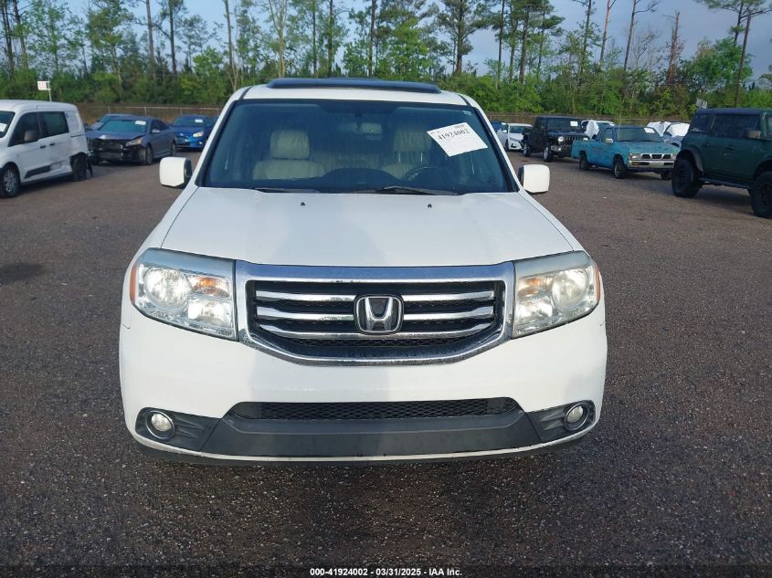 2014 Honda Pilot Ex-L VIN: 5FNYF3H50EB021362 Lot: 41924002