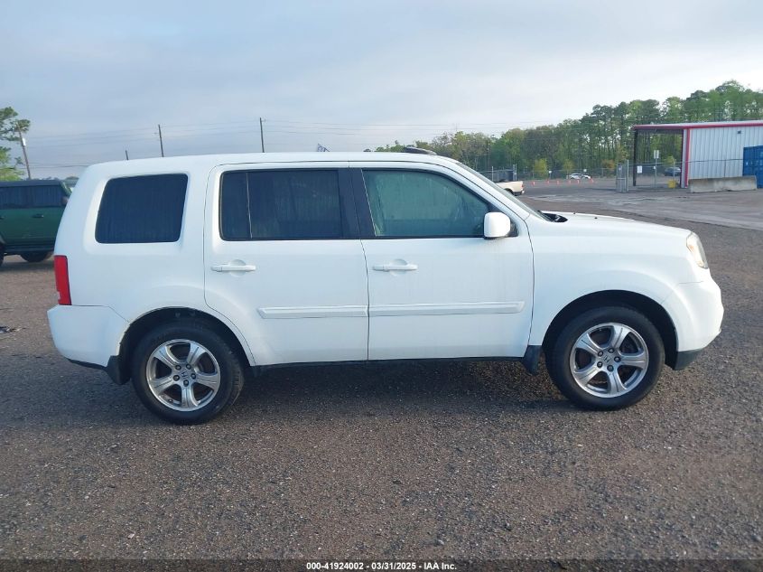 2014 Honda Pilot Ex-L VIN: 5FNYF3H50EB021362 Lot: 41924002