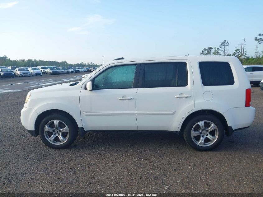 2014 Honda Pilot Ex-L VIN: 5FNYF3H50EB021362 Lot: 41924002