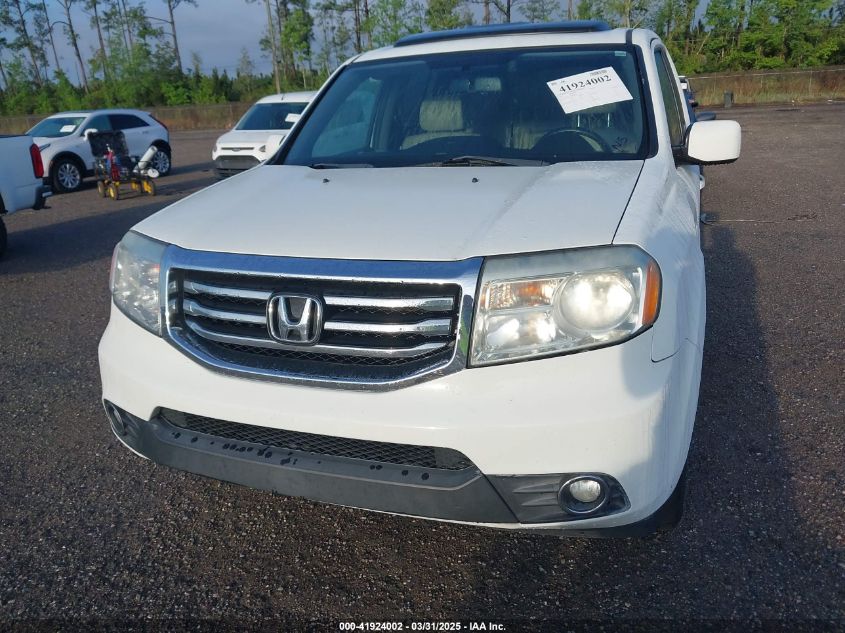 2014 Honda Pilot Ex-L VIN: 5FNYF3H50EB021362 Lot: 41924002